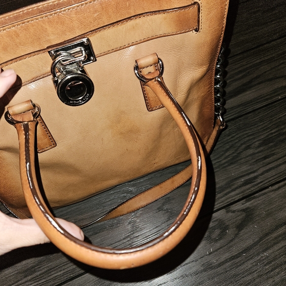 Michael Kors Brown Ombre Leather Hamilton! - Picture 2 of 8